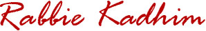 Rabbie Kadhim signature